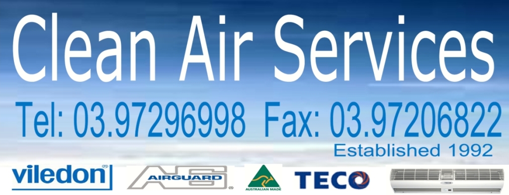 CLEAN AIR SERVICES MELBOURNE AUSTRALIA.